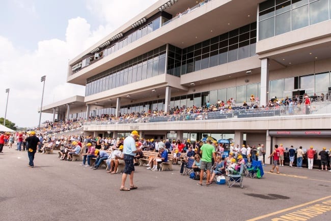 The Meadowlands was busy on Hambletonian Day, but owner Jeff Gural said the track faces a bleak future without a casino | Dave Landry
