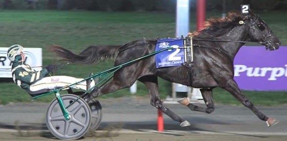 Hannelore Hanover (Yannick Gingras) won the Breeders Crown mare trot by two lengths. | Michael Lisa