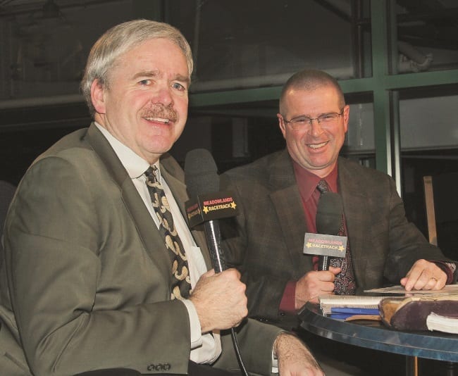 
Friends, co-workers and fellow members of the Communicators Hall of Fame, Bob Heyden and Sam McKee. | USTA