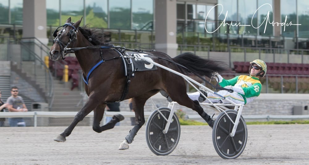 Fine Tuned Lady (Corey Callahan) set a career best 1:54 in her seasonal debut Saturday at The Meadows in one of four Pennsylvania Sires Stakes events for sophomore trotting fillies | Chris Gooden