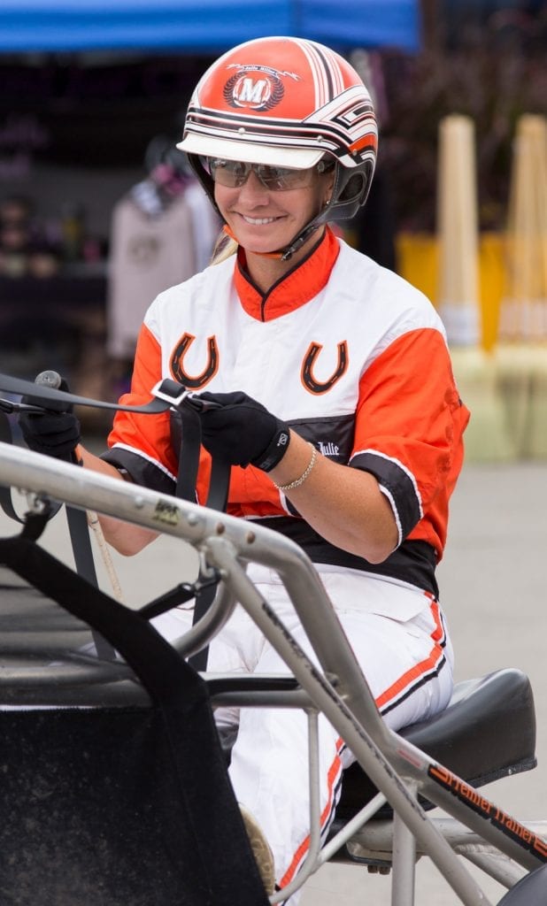 Julie Miller will send out three of the 12 horses in tonight's Yonkers Trot eliminations | Dave Landry
