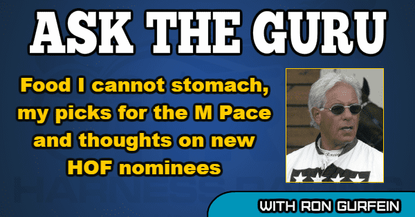 Food I cannot stomach, my picks for the M Pace and thoughts on new HOF nominees