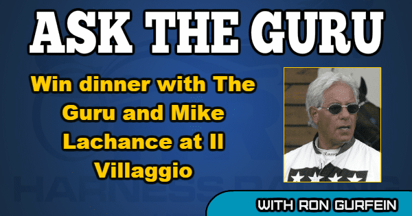 Win dinner with The Guru and Mike Lachance at Il Villaggio