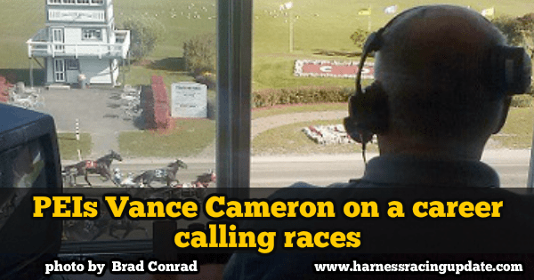 PEI’s Vance Cameron on a career calling races