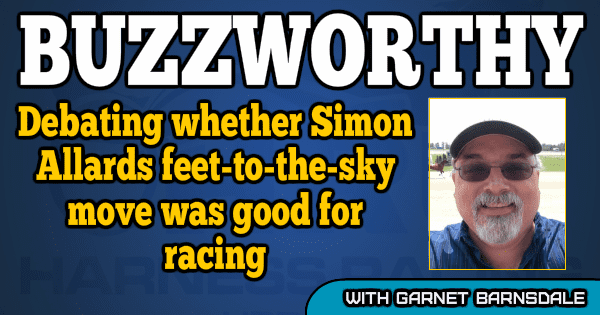 Debating whether Simon Allard’s feet-to-the-sky move was good for racing