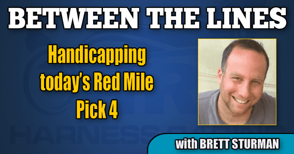 handicapping today’s Red Mile Pick 4