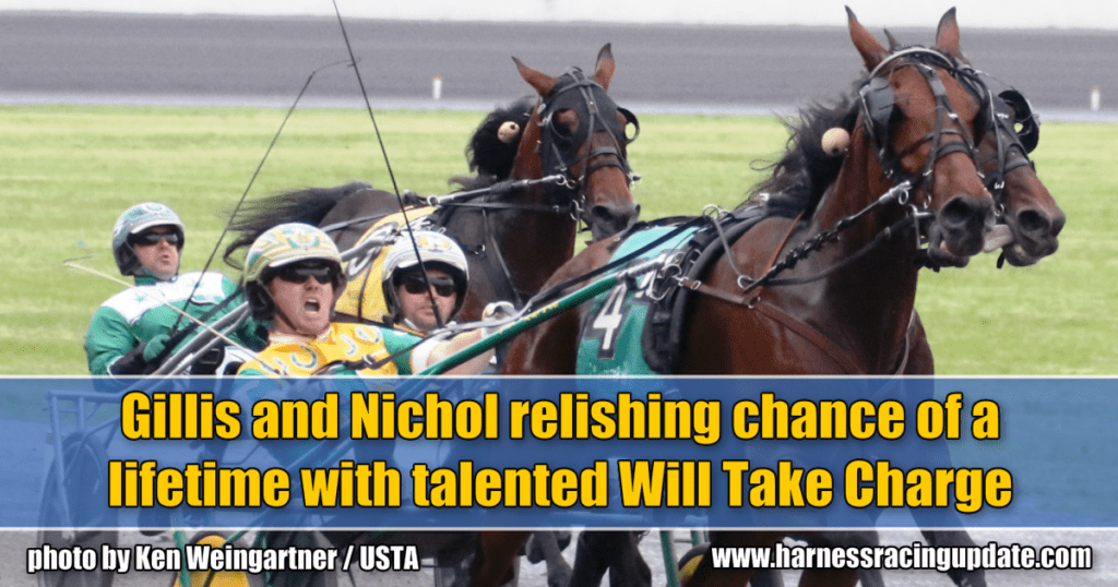 Gillis and Nichol relishing chance of a lifetime with talented Will Take Charge