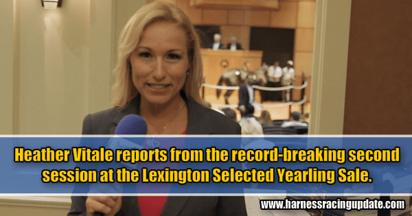 Heather Vitale reports from the record-breaking second session at the Lexington Selected Yearling Sale.