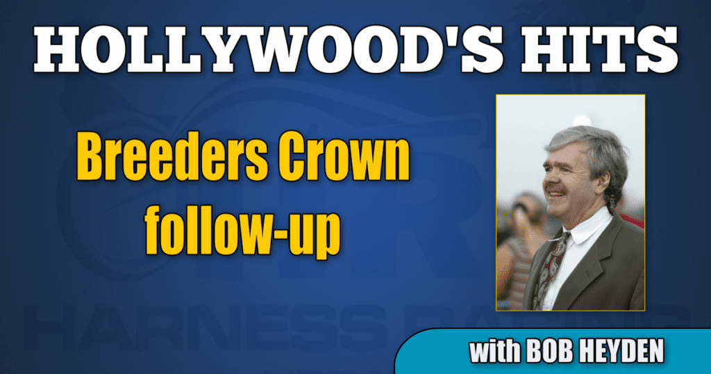 Breeders Crown follow-up