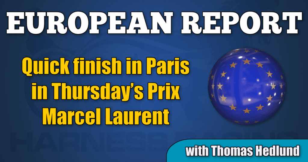 Quick finish in Paris in Thursday’s Prix Marcel Laurent