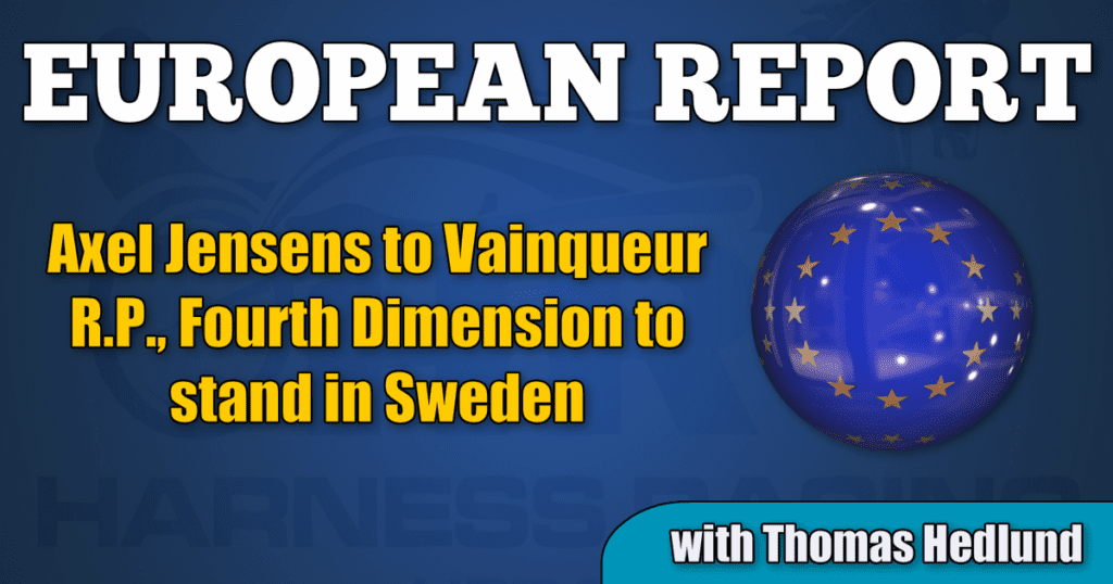 Axel Jensens to Vainqueur R.P., Fourth Dimension to stand in Sweden
