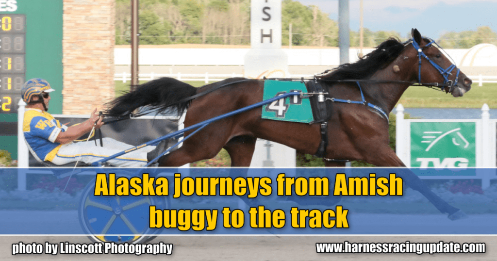 Alaska journeys from Amish buggy to the track