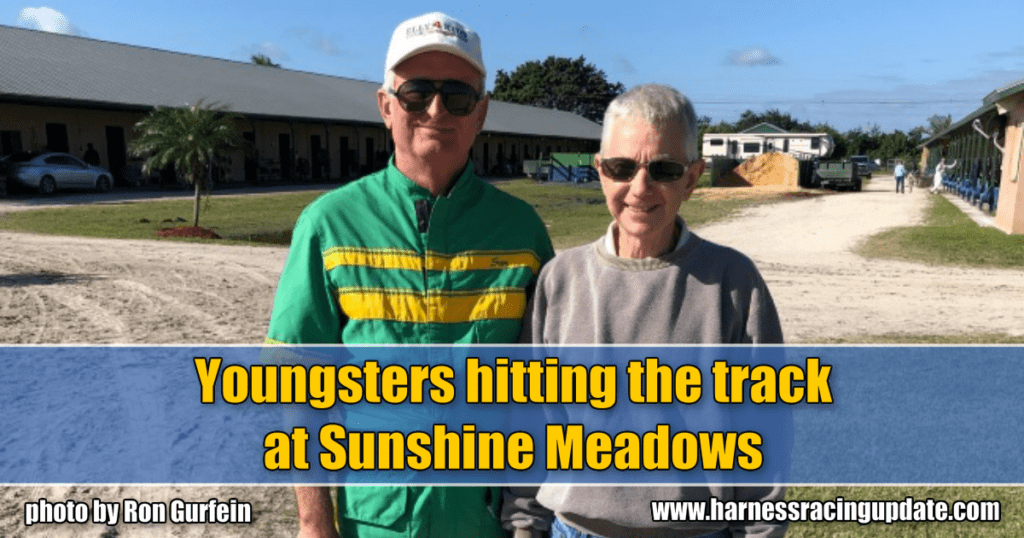 Youngsters hitting the track at Sunshine Meadows