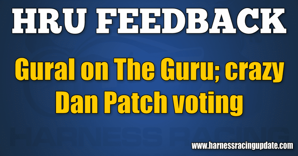 Gural on The Guru; crazy Dan Patch voting