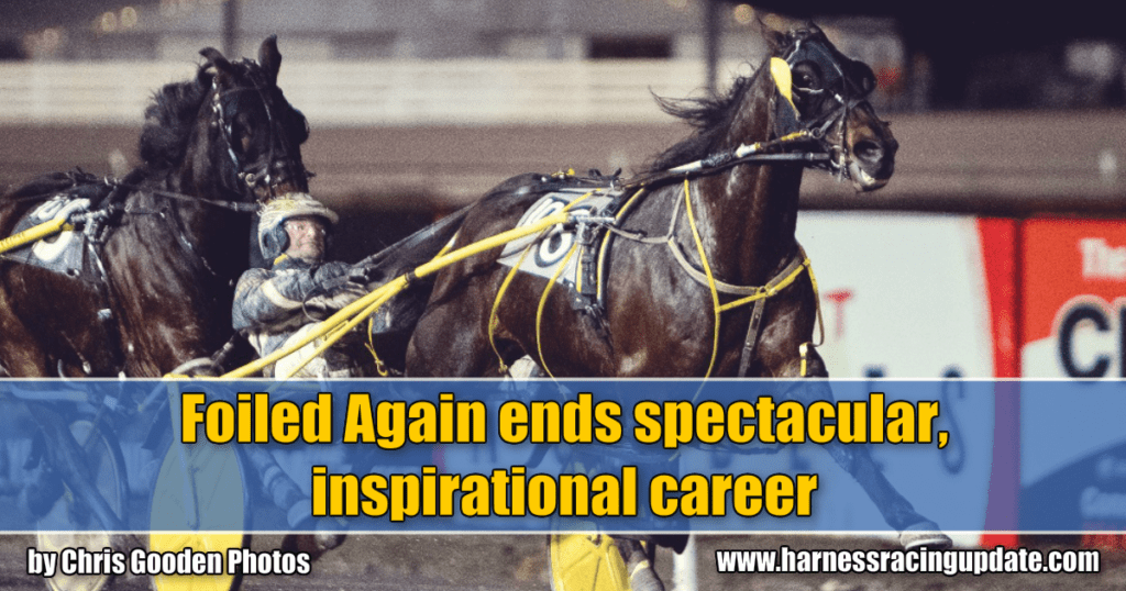 Foiled Again ends spectacular, inspirational career