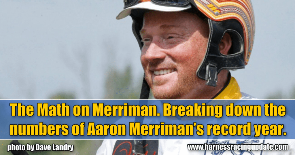 The Math on Merriman. Breaking down the numbers of Aaron Merriman’s record year.