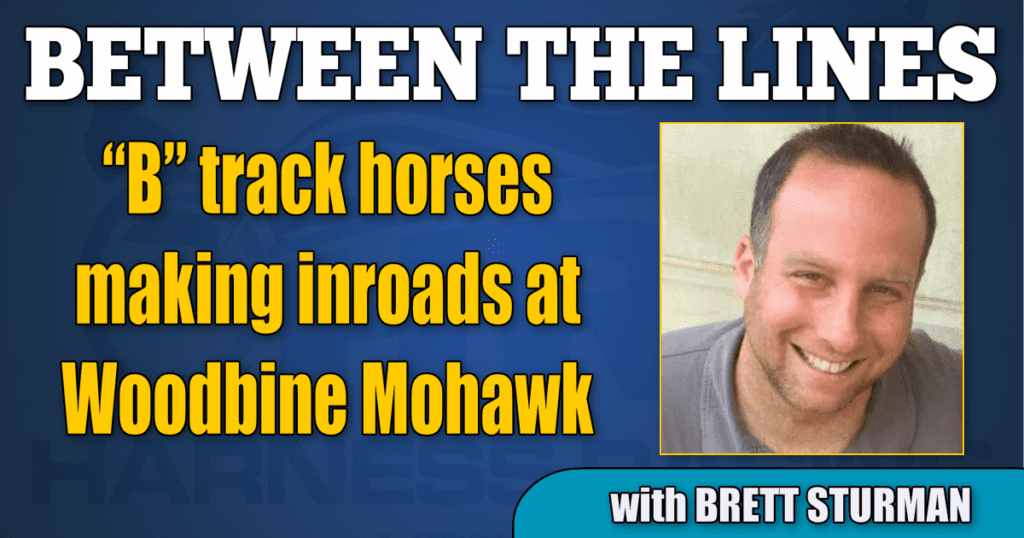 “B” track horses making inroads at Woodbine Mohawk