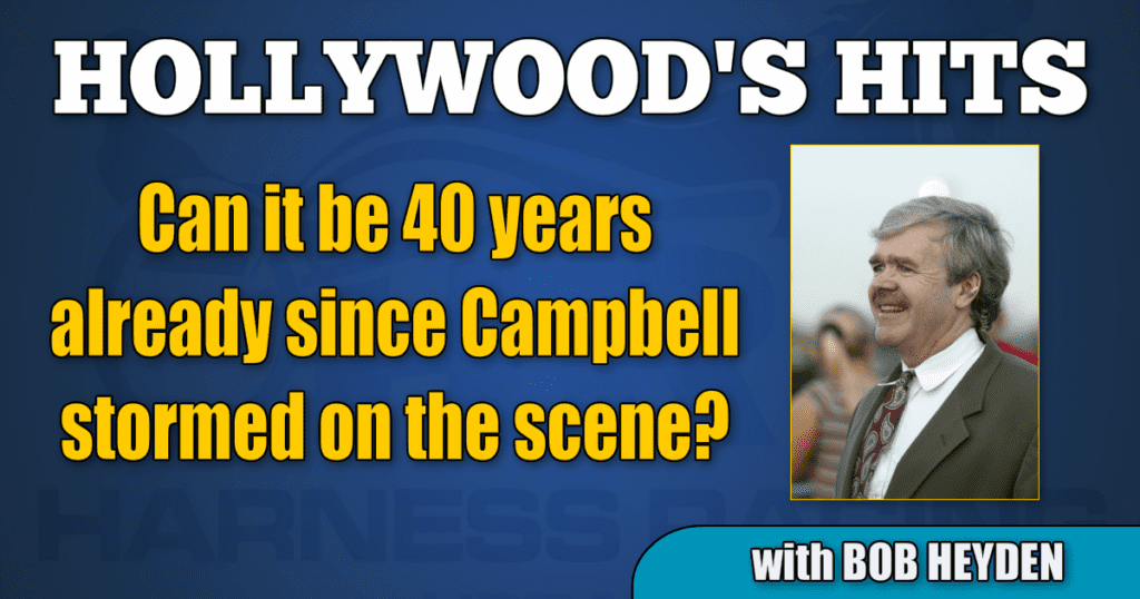 Can it be 40 years already since Campbell stormed on the scene?