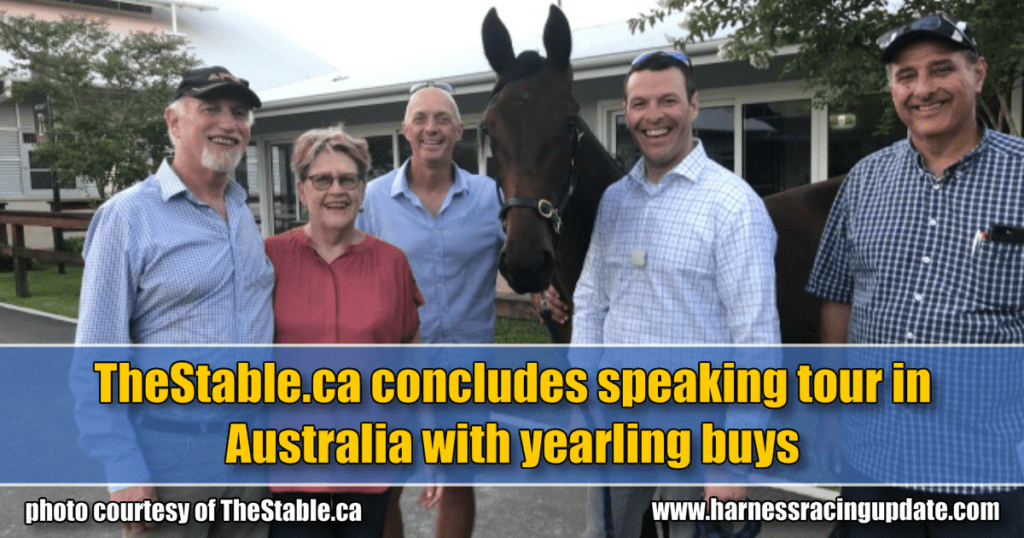 TheStable.ca concludes speaking tour in Australia with yearling buys