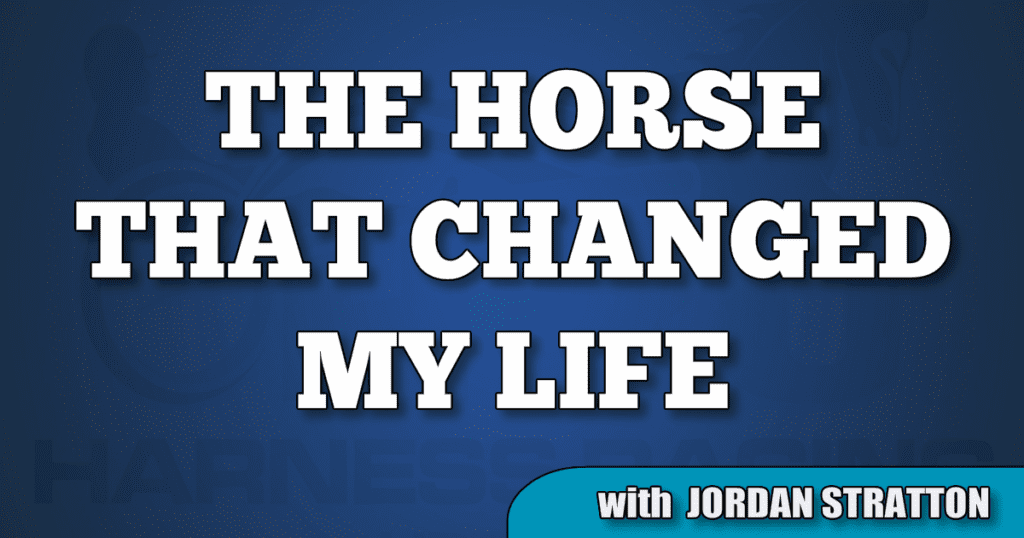 Jordan Stratton on the horse that changed his life