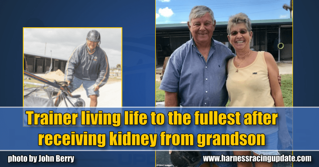 Trainer living life to the fullest after receiving kidney from grandson