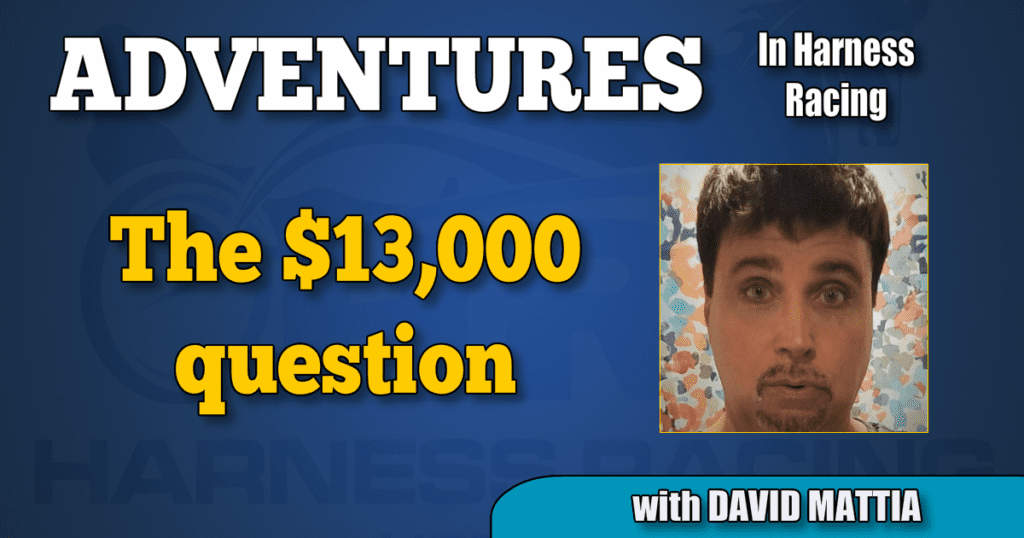 The $13,000 question