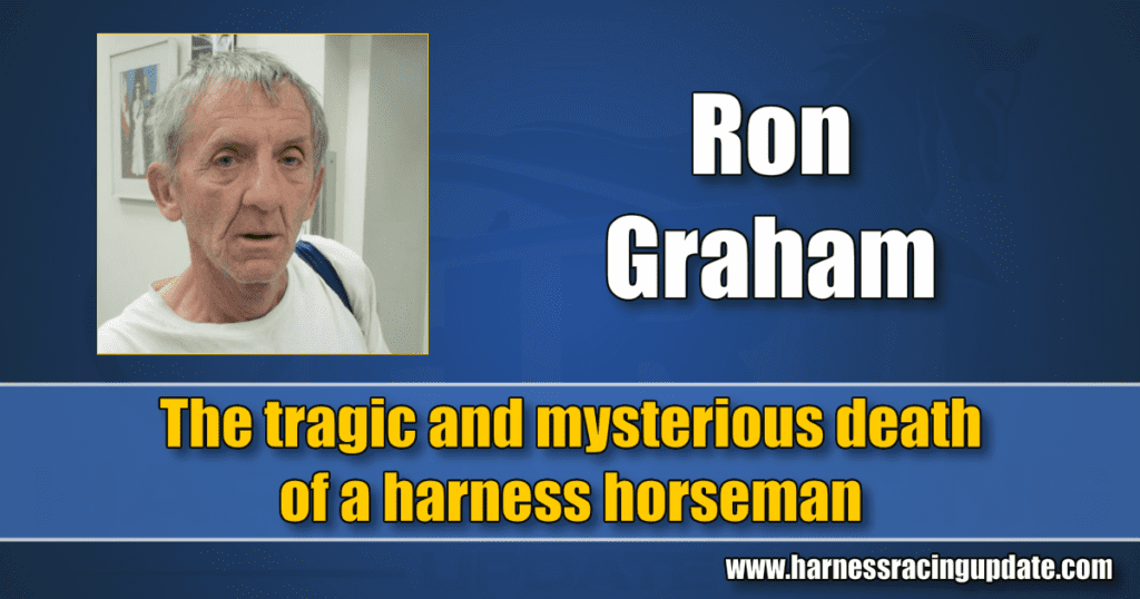 The tragic and mysterious death of a harness horseman