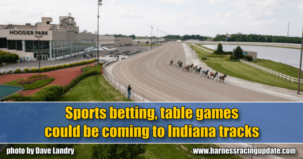 Sports betting, table games could be coming to Indiana tracks