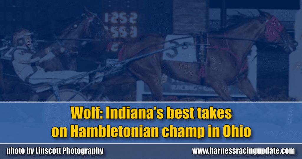 Wolf: Indiana’s best takes on Hambletonian champ in Ohio