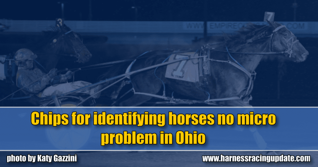 Chips for identifying horses no micro problem in Ohio