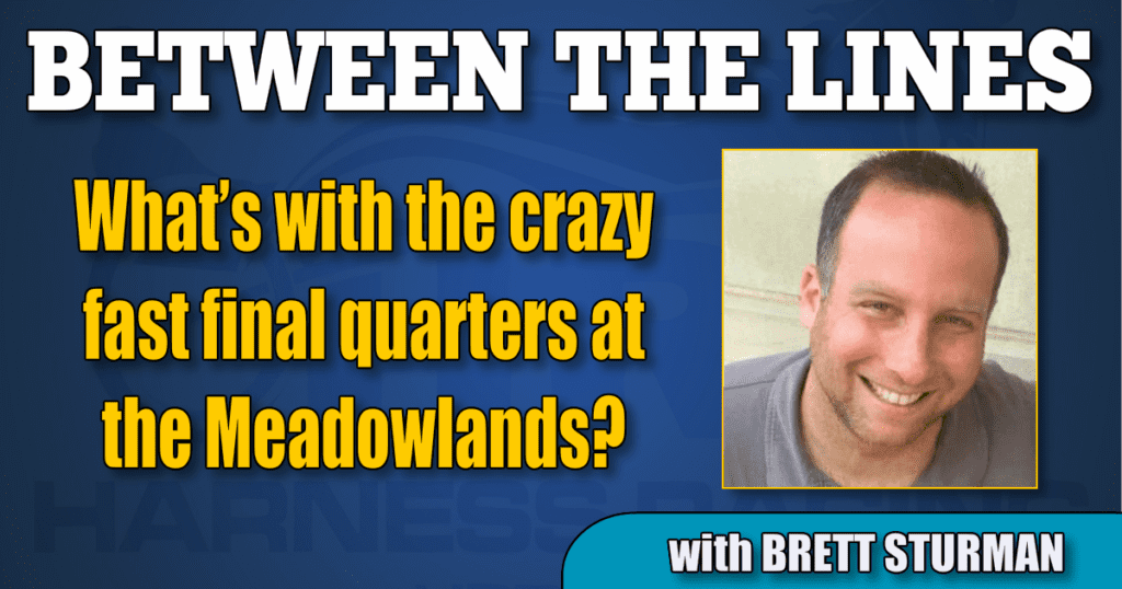 What’s with the crazy fast final quarters at the Meadowlands?