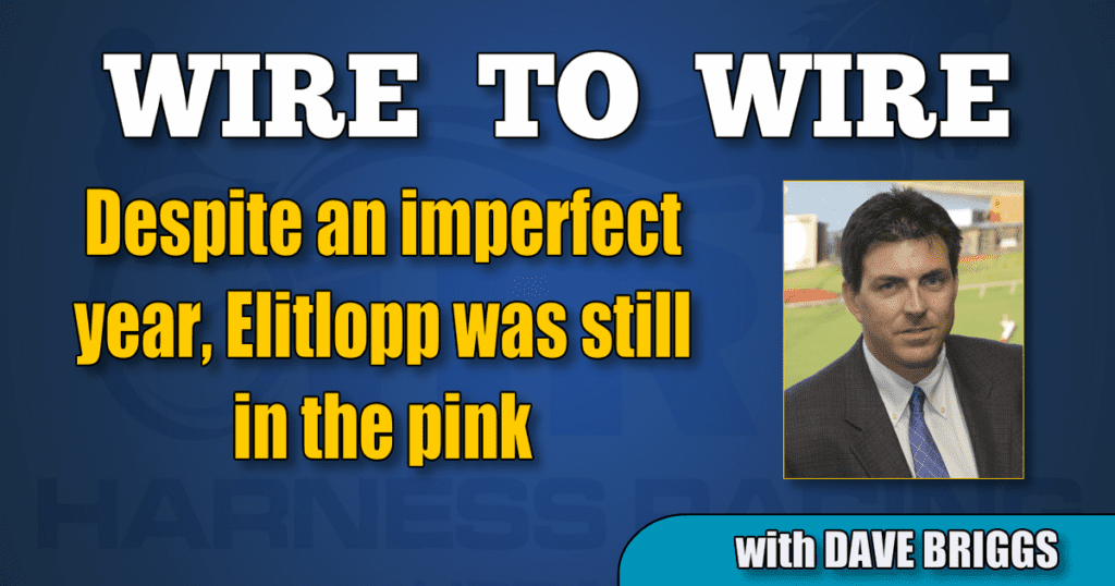 Despite an imperfect year, Elitlopp was still in the pink