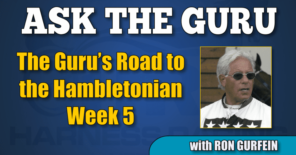 The Guru’s Road to the Hambletonian - Week 5