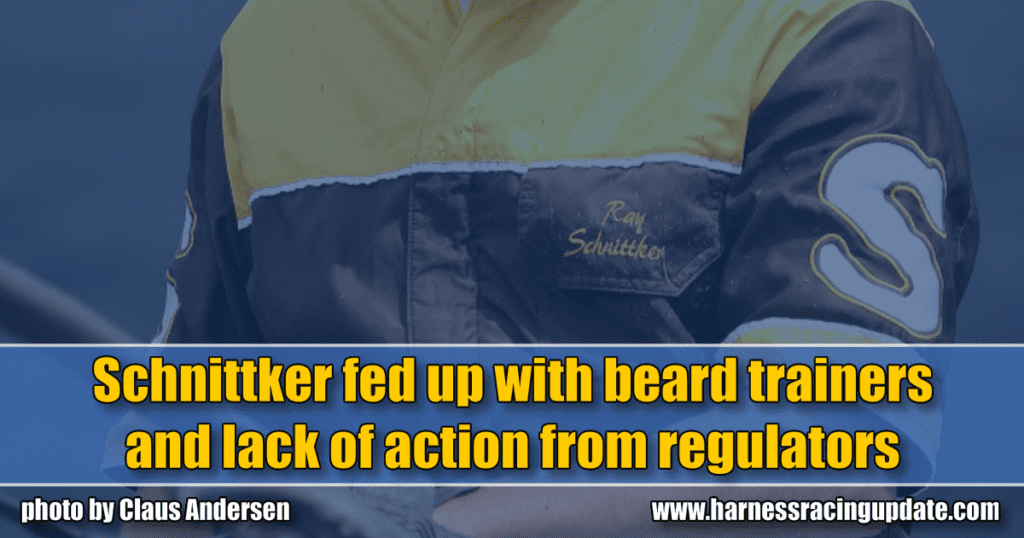 Schnittker fed up with beard trainers and lack of action from regulators