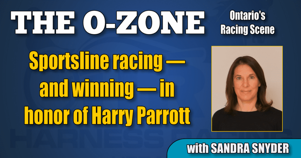 Sportsline racing — and winning — in honor of Harry Parrott