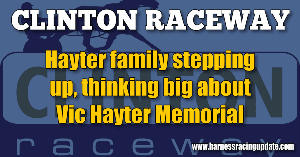 Hayter family stepping up, thinking big about Vic Hayter Memorial