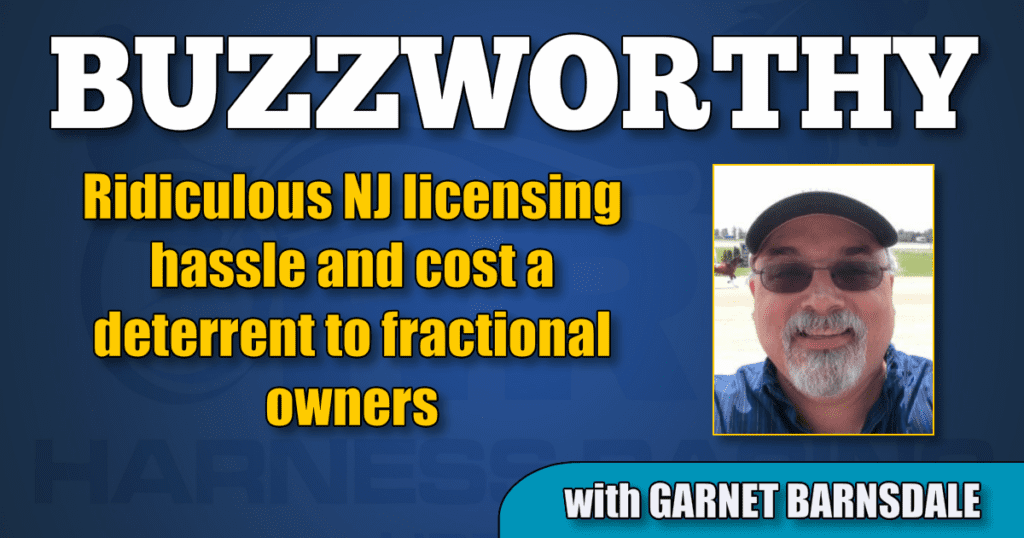 Ridiculous NJ licensing hassle and cost a deterrent to fractional owners