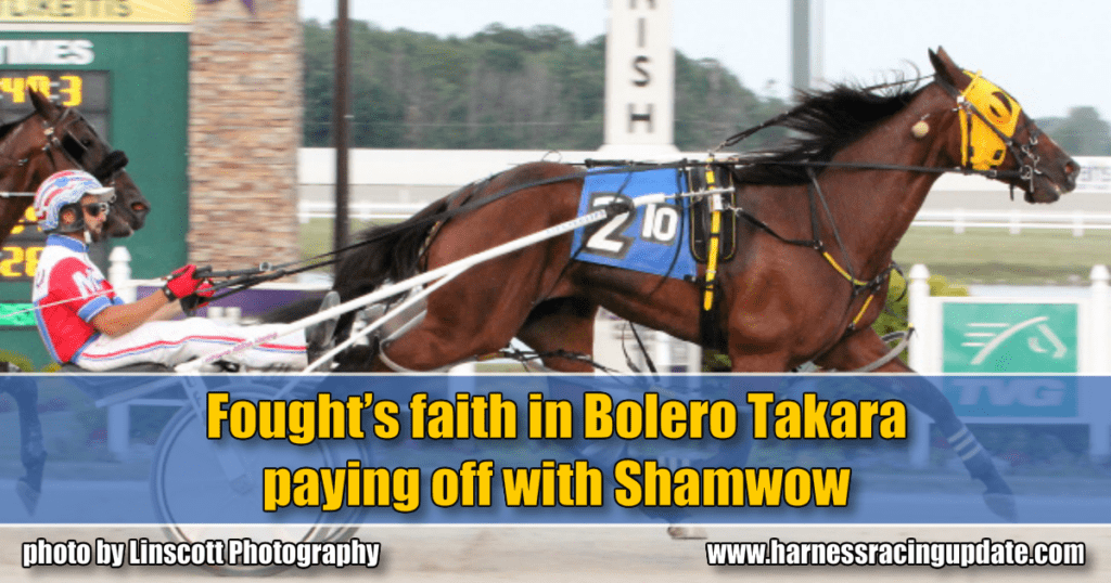 Fought’s faith in Bolero Takara paying off with Shamwow