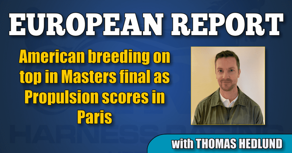 American breeding on top in Masters final as Propulsion scores in Paris