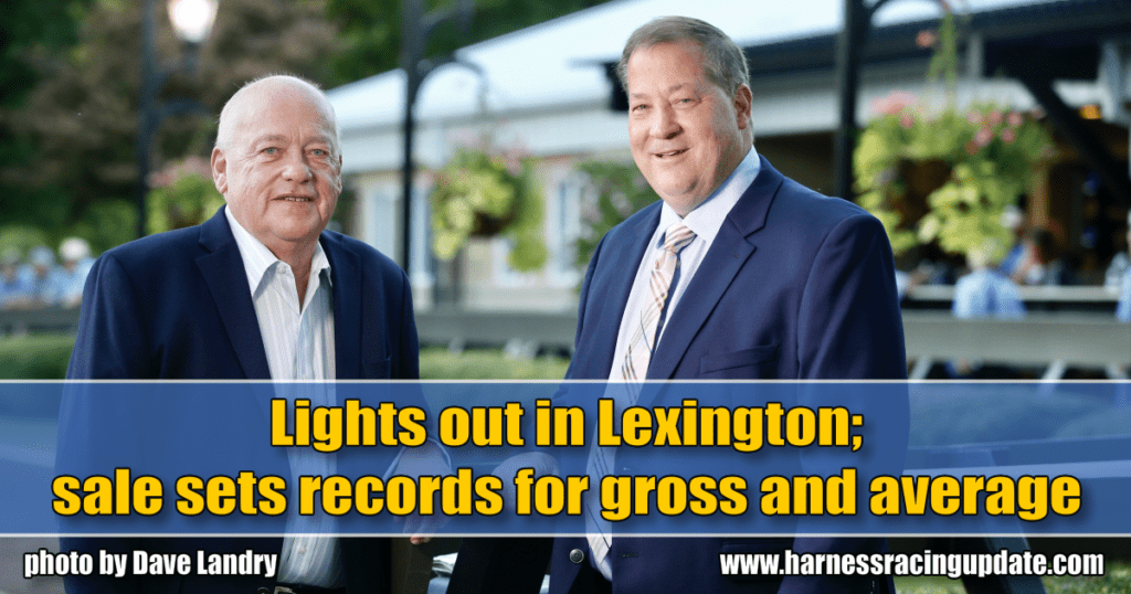 Lights out in Lexington; sale sets records for gross and average