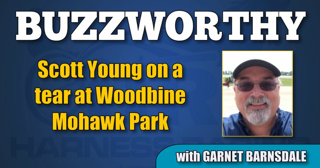 Scott Young on a tear at Woodbine Mohawk Park