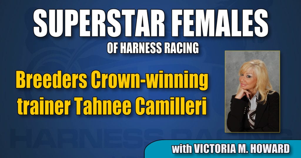 Breeders Crown-winning trainer Tahnee Camilleri