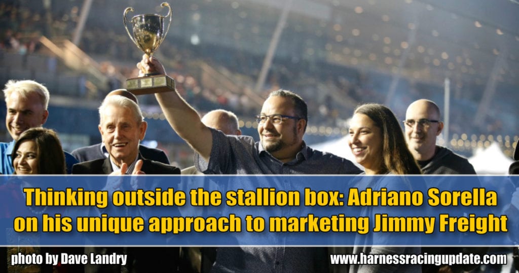 Thinking outside the stallion box: Adriano Sorella on his unique approach to marketing Jimmy Freight