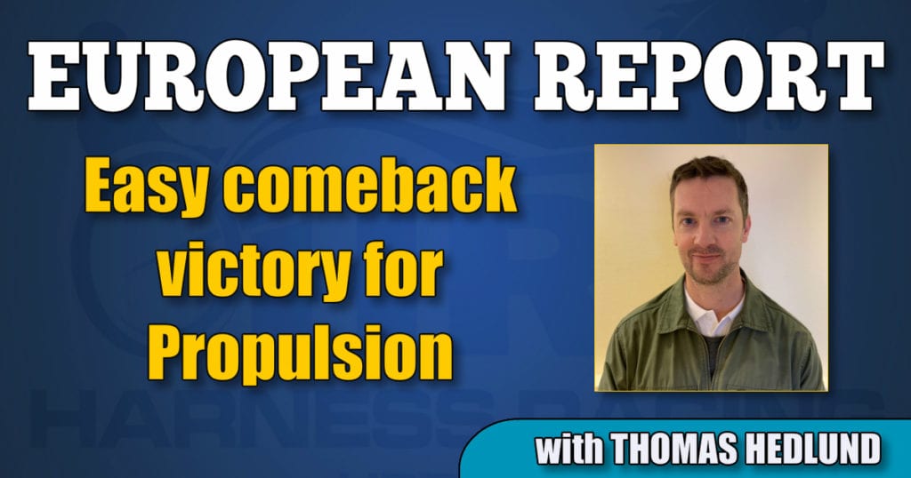 Easy comeback victory for Propulsion