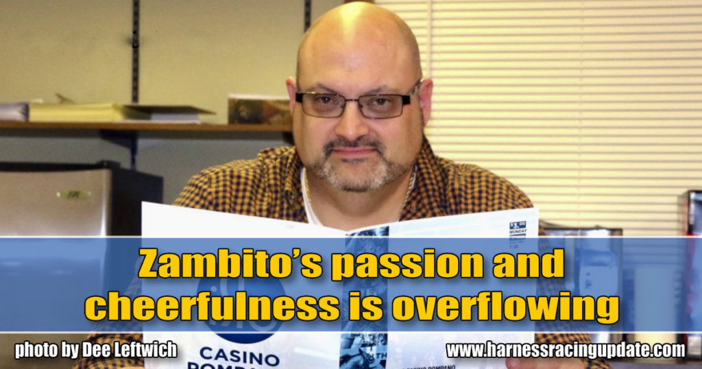 Zambito’s passion and cheerfulness is overflowing