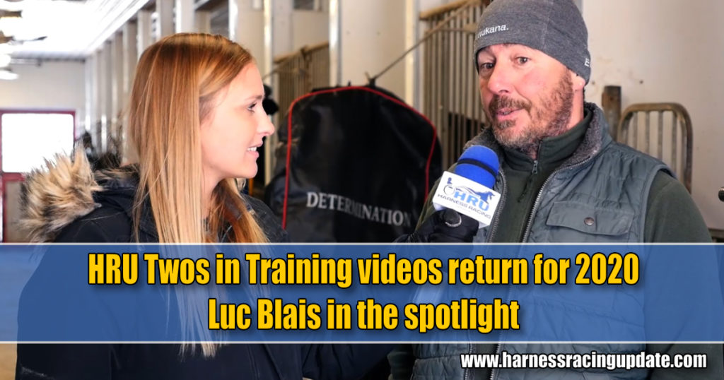 HRU Twos in Training videos return for 2020 Luc Blais in the spotlight
