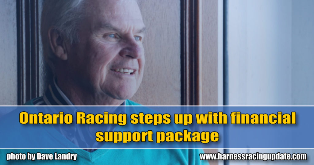 Ontario Racing steps up with financial support package
