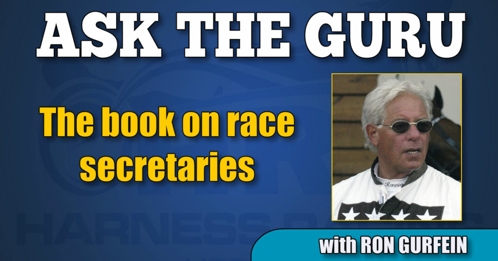 The book on race secretaries