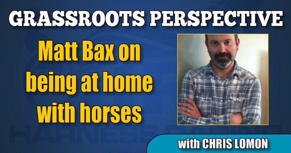 Matt Bax on being at home with horses