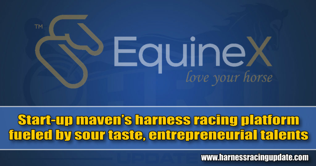 Start-up maven’s harness racing platform fueled by sour taste, entrepreneurial talents